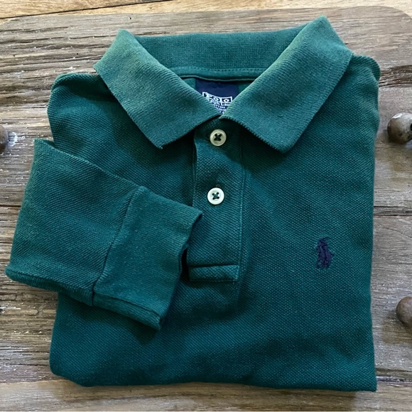 Polo by Ralph Lauren Green Kids Polo Shirt - Picture 1 of 10